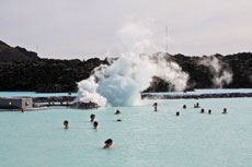 Blue Lagoon, source thermale en Islande, près de la capitale